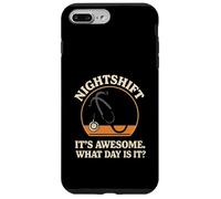 Night Shift Nurse Funny Nurse Women Nursing RN LPN CNA Case for iPhone 7 Plus/8 Plus