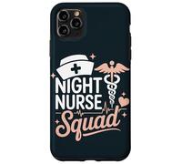 Night Shift Nurse Hospital Team Overnight RN Case for iPhone 11 Pro Max