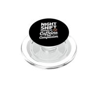 Night Shift Nurse Nursing RN CNA Night Shift Nurse PopSockets PopGrip for MagSafe