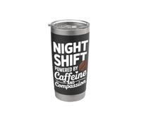 Night Shift Nurse Nursing RN CNA Night Shift Nurse Stainless Steel Insulated Tumbler