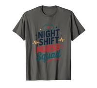 Night Shift Nurse Squad, Registered Nursing RN Team T-Shirt