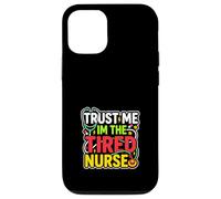 Night Shift Nurse Tired Nurse RN Coffee Surviving Shift Case for iPhone 12/12 Pro