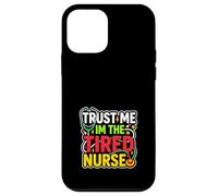 Night Shift Nurse Tired Nurse RN Coffee Surviving Shift Case for iPhone 12 mini