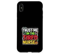 Night Shift Nurse Tired Nurse RN Coffee Surviving Shift Case for iPhone XS Max