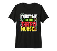 Night Shift Nurse Tired Nurse RN Coffee Surviving Shift Premium T-Shirt