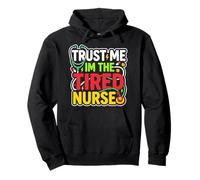 Night Shift Nurse Tired Nurse RN Coffee Surviving Shift Pullover Hoodie