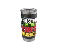Night Shift Nurse Tired Nurse RN Coffee Surviving Shift Stainless Steel Insulated Tumbler
