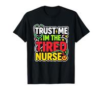 Night Shift Nurse Tired Nurse RN Coffee Surviving Shift T-Shirt