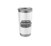 Night Shift Phlebotomist The Vampires Assistant Funny Stainless Steel Insulated Tumbler