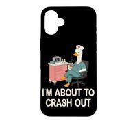 Night Shift Respiratory Therapist Goose RT Therapy RRT Case for iPhone 16 Plus