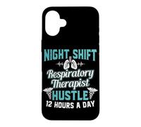 Night Shift Respiratory Therapist RT Therapy RRT Case for iPhone 16 Plus