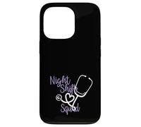 Night Shift Squad Nurse Doctor Labor & Delivery ER Case for iPhone 13 Pro