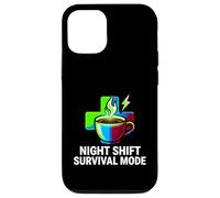 Night Shift Survival Mode Nurse Medical Coffee Case for iPhone 12/12 Pro