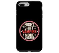 Night Shift Vampire Mode Activated - ER Nurse Humor Case for iPhone 7 Plus/8 Plus