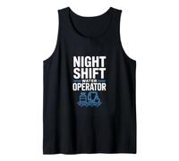 Night Shift Water Operator Wastewater Plant Tank Top
