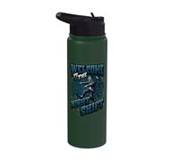 Night Shift Worker Humor Welcome to The Night Shift Stainless Steel Insulated Water Bottle