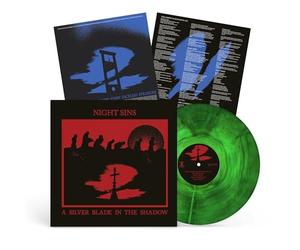 NIGHT SINS - A SILVER BLADE IN THE SHADOW - Vinyl Record 12EP - F600z