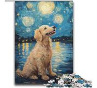 Night Sky Dog 2000 Pieces Jigsaw Puzzle for Adults& Teens, Challenging Game Toys Every Piece Is Unique - Challenging Family Fun Game (70x100cm)