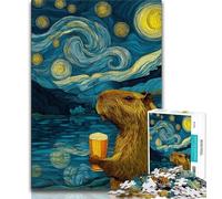 Night Sky Frog 1000 Piece Jigsaw Puzzle for Adults Teens,Learning Educational Toys Family Games Birthday Present,Gifts 50x75cm