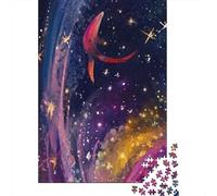 Night Sky Jigsaw Puzzle for Adults 1000 Piece Jigsaw Puzzle Star Puzzle Game for Family Relaxing Focus Gift Home Decor 52x38cm/1000pcs