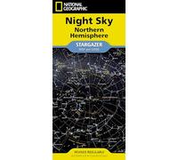 Night Sky Map - Northern Hemisphere Stargazer Folded Map by National Geographic | Waterproof Star Chart with Constellations, Planets & Celestial ... Map (National Geographic Reference Map)