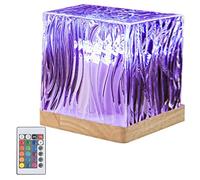 Night Sky Projector Ambient Led Light, Water Wave Dynamic Effect, 162 Light Patterns, Remote Control Included, U Rechargeable, Parties And Home Decor For Ideal
