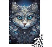 Night Sky Star Pattern 1000 Piece Jigsaw Puzzle Paper Puzzle Game for Adults Relaxation Focus Family Decor Gift 52x38cm/1000pcs