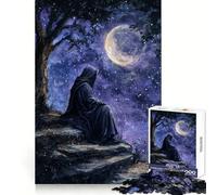 Night Sky Watcher 1000 Pieces Jigsaws Adults Puzzles Gifts Think Game Leisure Fun Quality Edge Lovely Present (38x52cm)
