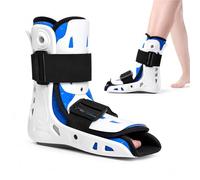 Night Splint for Achilles Tendonitis Foot Support Brace for Heel Pain Relief Breathable Ankle Fixation Boot for Calf Stretching and Post Surgery Foot Drop Care(Right,L)