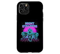Night Stalkers Retrowave Synthwave 80s Tiger Prowl Case for iPhone 11 Pro