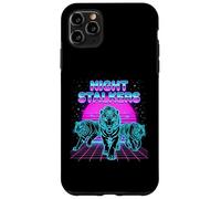 Night Stalkers Retrowave Synthwave 80s Tiger Prowl Case for iPhone 11 Pro Max