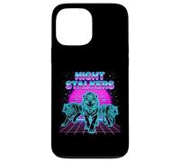Night Stalkers Retrowave Synthwave 80s Tiger Prowl Case for iPhone 13 Pro Max