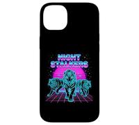 Night Stalkers Retrowave Synthwave 80s Tiger Prowl Case for iPhone 14 Plus