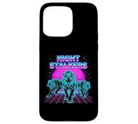 Night Stalkers Retrowave Synthwave 80s Tiger Prowl Case for iPhone 15 Pro Max