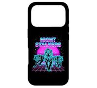 Night Stalkers Retrowave Synthwave 80s Tiger Prowl Case for iPhone 17 Pro