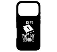 Night-Time Bible Reader I Read Past My Bedtime Prayer Case for iPhone 17 Pro