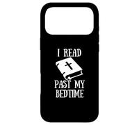 Night-Time Bible Reader I Read Past My Bedtime Prayer Case for iPhone 17 Pro Max