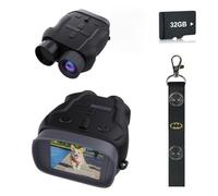 Night Vision Binoculars for Kids 7 Level Adjustable Black Optic Camera Gift