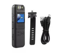 Night Vision Camera, Wearable Action Camera for Motorcycling Recording, 1080P