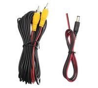 night vision camera with Front View Camera Backup Car Truck Reverse Night Vision 9LED Rear Kit License Plate Reversing Monitor(6m Cable)