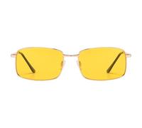 Night Vision Eyewear - Polarized Anti Glare, Metal Frame Sunglasses, UV Protection Lenses | Advanced Optical Clarity Night Driving Fishing Travel Use Eyewear Dureble Lightweight Comfortable Design