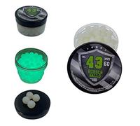 Night Vision Fluorescent Silicon Rubber Balls Paintballs Glowing in the Dark in 43 Cal.