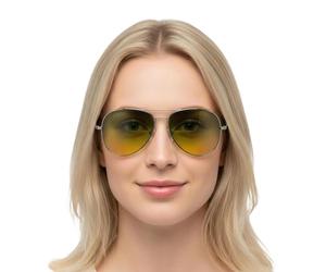 Night Vision Glasses - 200g Weight PC Material, Ergonomic Sun Glare Reducer, Yellow Lens Eyewear | Evening Commute Visual Clarity, Foggy Weather Driving Support, Bright Sunlight Eye Protection