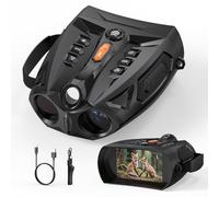 Night-Vision Goggle, 4K Digital Night-Vision Binoculars 10X-Digital Zoom Goggle for Outdoor Adventures Camping and Surveillance