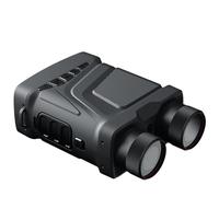 Night Vision Goggles 1080P HD R12 Binoculars Night Vision Device Rechargeable 6W 850nm Infrared 5X Digital Zoom Telescope Photo Video Record for Hunting Camping and Wildlife Observation