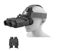Night vision goggles, 1080P Night Vision Binoculars Head Mount, HD Infrared Night Vision Goggles, 8X Digital Zoom, 250M View in 100% Darkness, Recording Function, for Helmet, Hunting