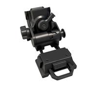 Night Vision Goggles Mount CNC Metal for l4g24 NVG Mount Adjustable Aluminum Helmet Mounts for PVS15/PVS18 Tactical Night Vision Goggles Head Mounted (Black)