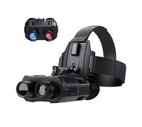 Night vision goggles, Night Vision Binoculars Goggle Infrared Digital Head Moun, 8X Digital Zoom, 250M View in 100% Darkness, Recording Function, for Hunting, Wildlife Watching