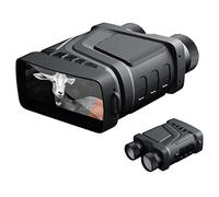 Night Vision Goggles, R12 Professional Infrared Night Vision Binoculars for Adults, 5x Digital Zoom Digital Night Vision Scope with 1080P HD Video 3'' TFT Screen for Outdoor Hunting & Security
