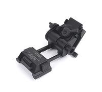 Night Vision Googgles NVG Mount L4G24,Black Metal Helmet Mount CNC PVS 15/18,Rhino Mount Full Metal Tactical Helmet Mount